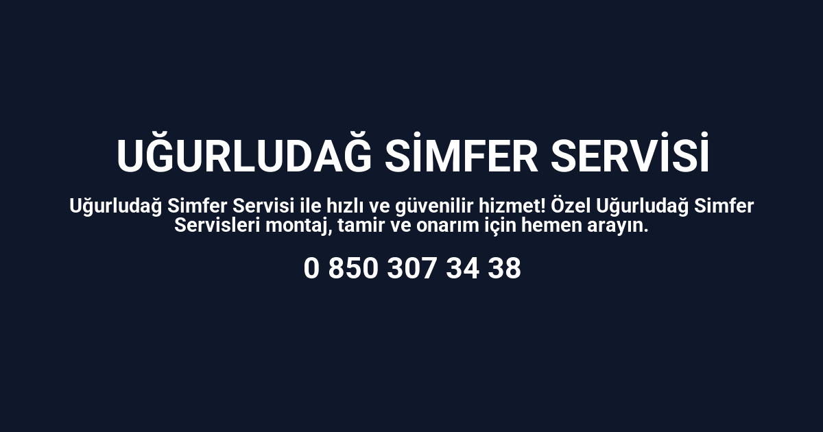 Uğurludağ Simfer Servisi